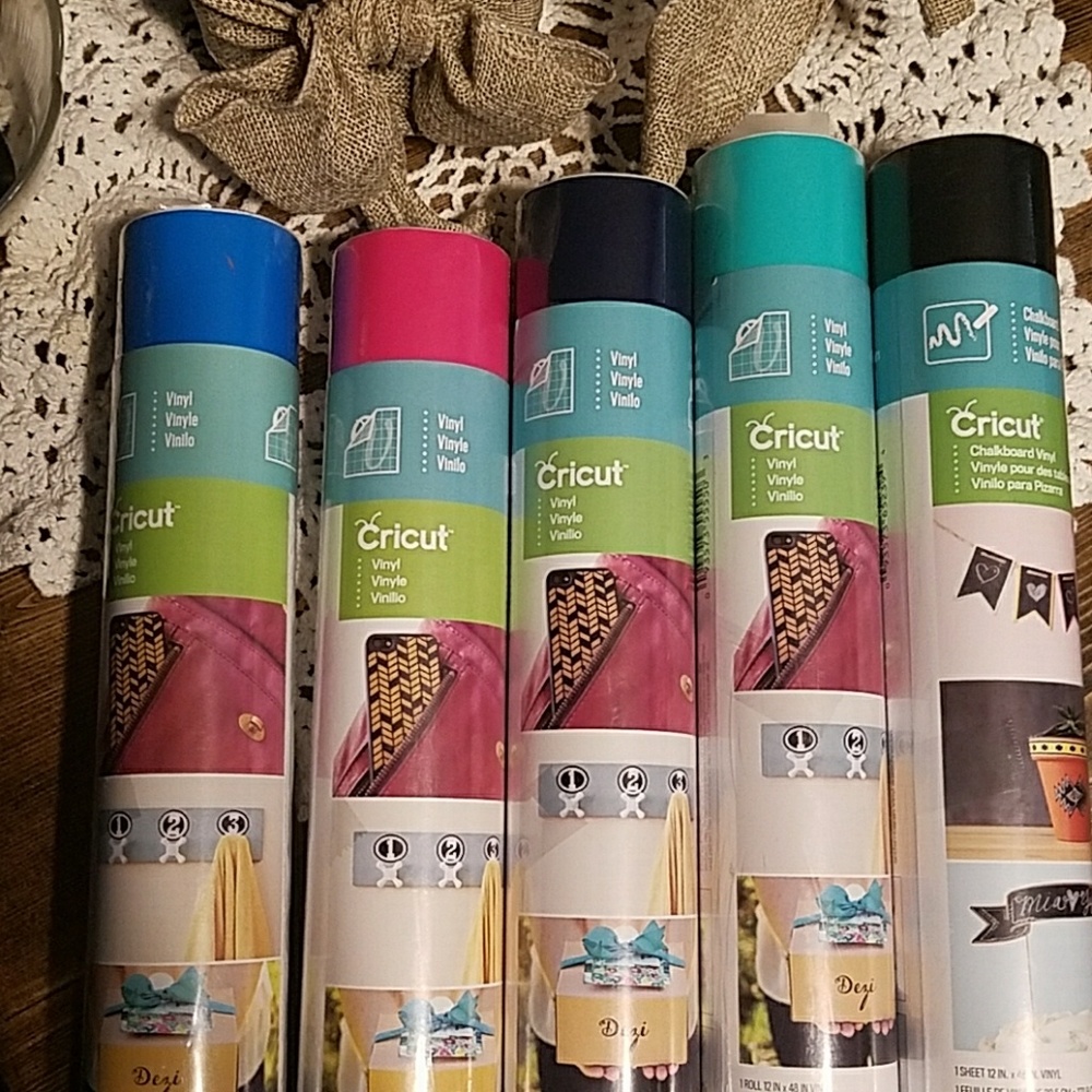 Cricut vinyl rolls